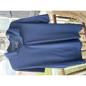 Under Armour Men's Polo Shirt HeatGear Loose Fit 2XL Navy Blue